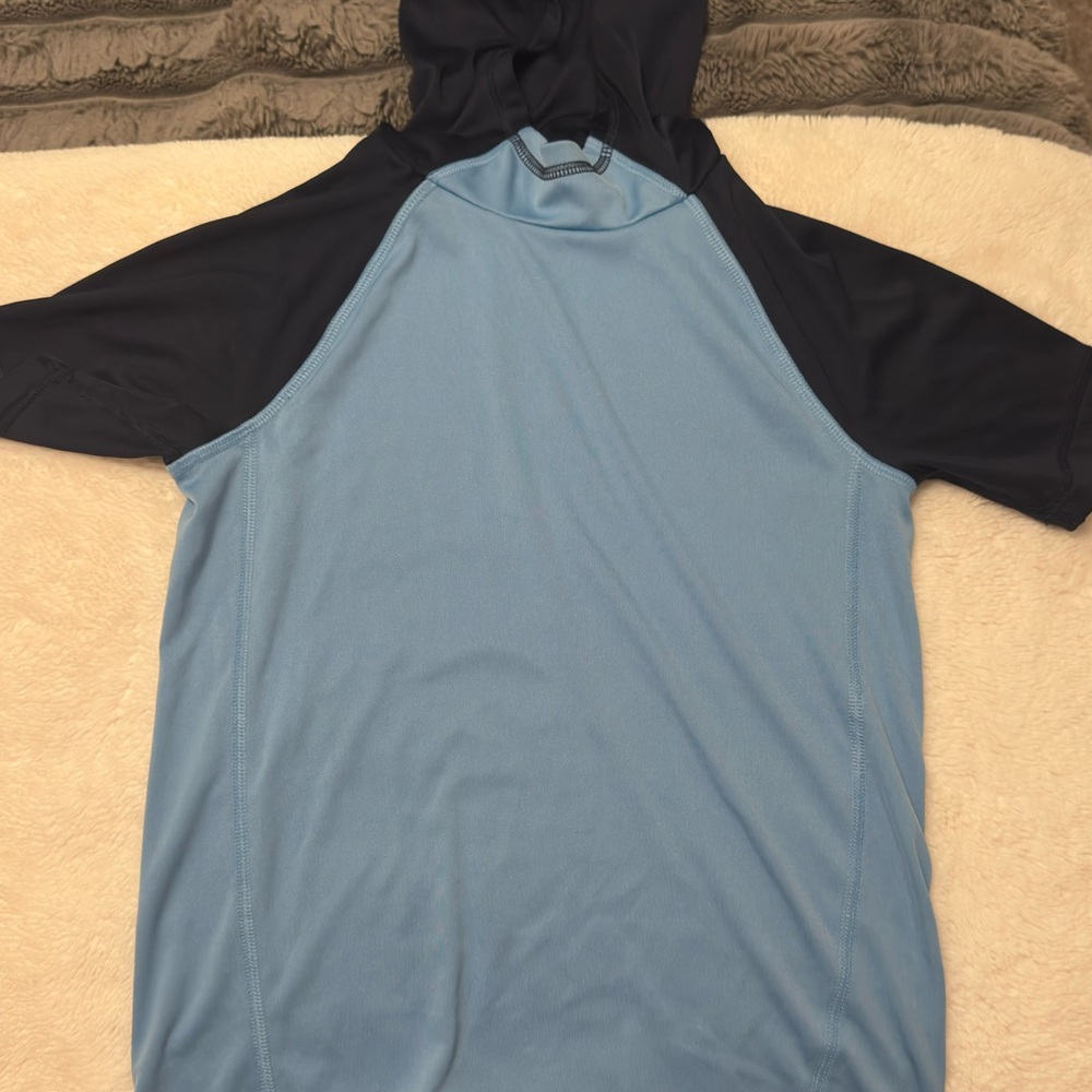 Boy’s Blue and Black Swim Shirt